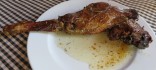 Cuixa sencera de senglar petit al forn sense maceració